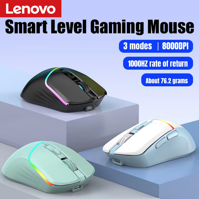 Pc Gaming Lenovo - Lenovo Tri Mode Mouse 2.4G Bluetooth