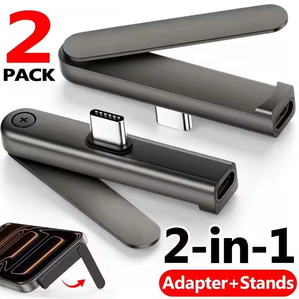 Headset Stand - 2/1PCS Portable USB C To 3.5mm