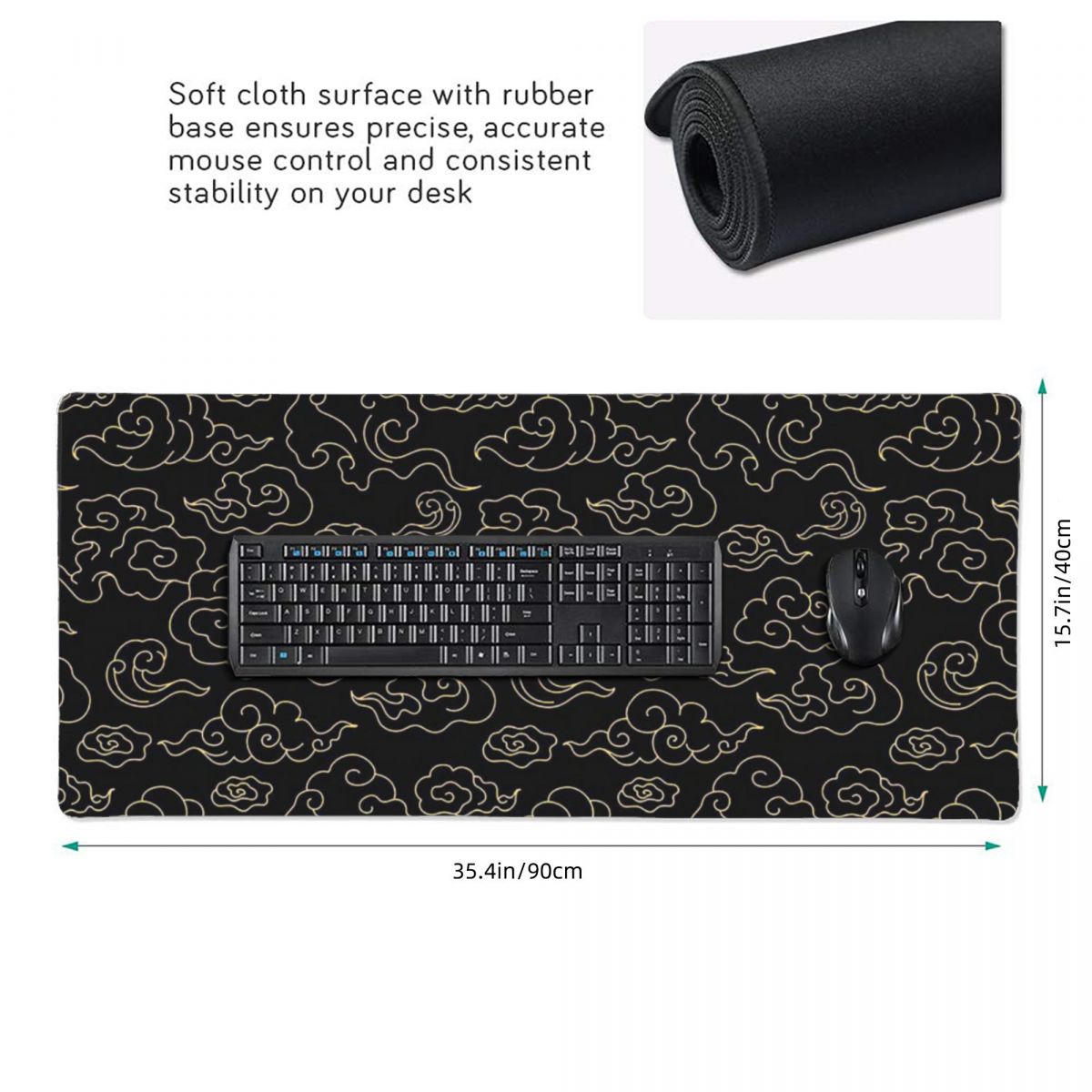 Japanese Cloud Pattern Large M - Pc Gaming Cloud Free ulasan dan harga