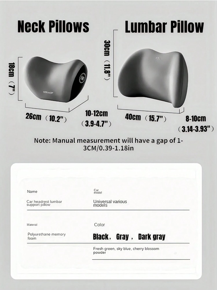 Car Headrest, Lumbar Support,  - Gaming Chair Lumbar Pillow ulasan dan harga