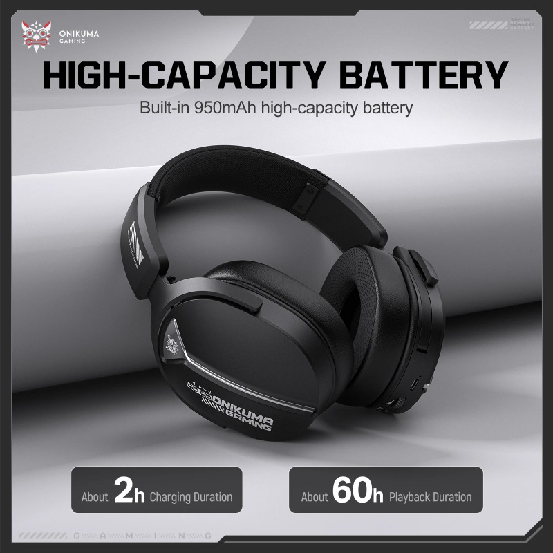 ONIKUMA GT887 Wireless Gaming  - Pc Gaming Apple ulasan dan harga