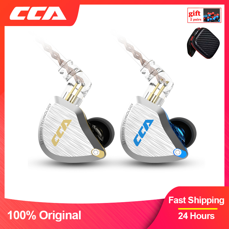 CCA C12 5BA+1DD Hybrid Hanging - Pc Gaming Y Monitor ulasan dan harga