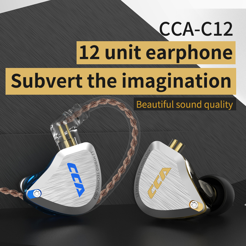 CCA C12 5BA+1DD Hybrid Hanging - Pc Gaming Y Monitor ulasan dan harga