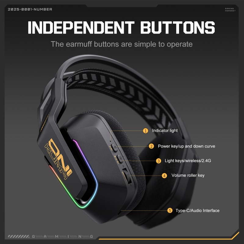 ONIKUMA GT828 Gaming Headset T - Pc Gaming Apple ulasan dan harga