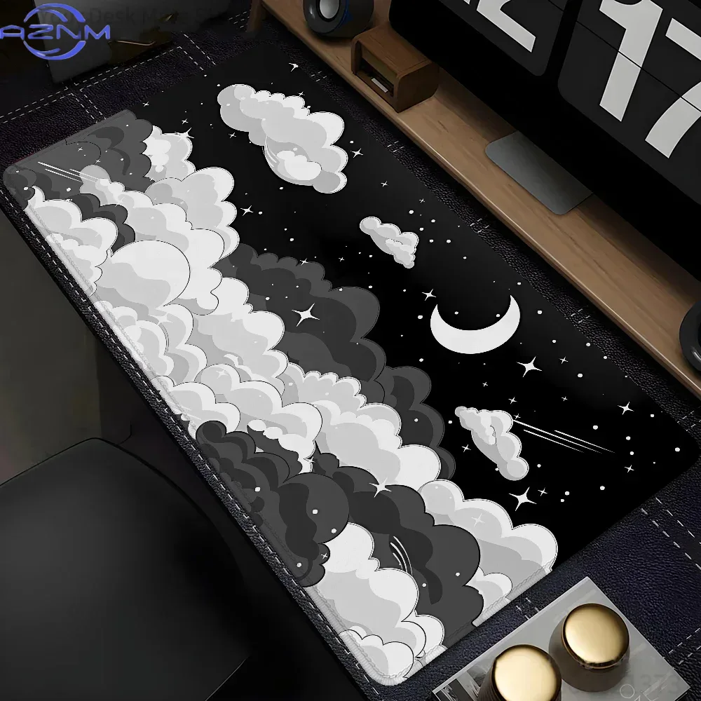 Cloud Moon mouse pad Purple,De - Pc Gaming Cloud Free ulasan dan harga
