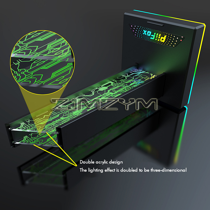 RGB Gaming Headphone Stand Dua - Headset Stand ulasan dan harga