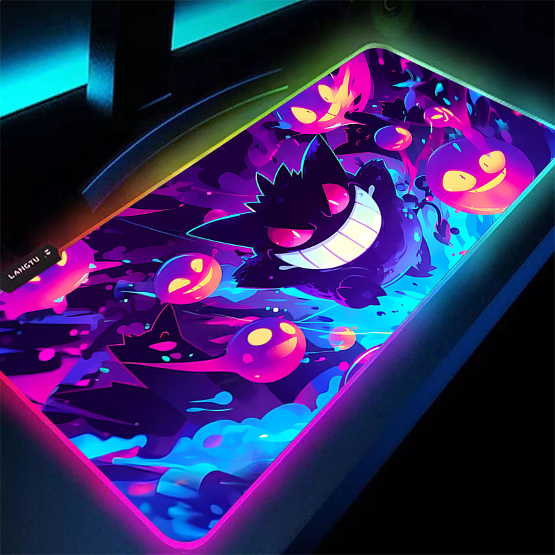 RGB Mouse Pad P-Pokemons Backl - Pc Gaming On Tv ulasan dan harga