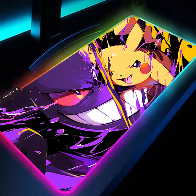 RGB Mouse Pad P-Pokemons Backl - Pc Gaming On Tv ulasan dan harga