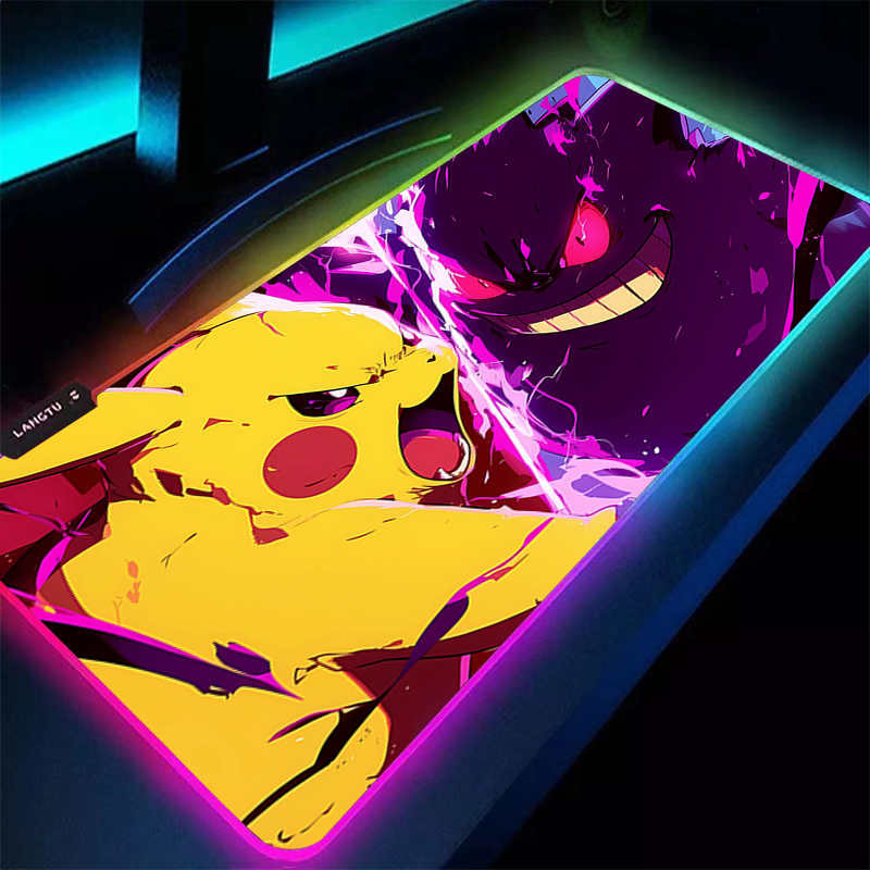 RGB Mouse Pad P-Pokemons Backl - Pc Gaming On Tv ulasan dan harga