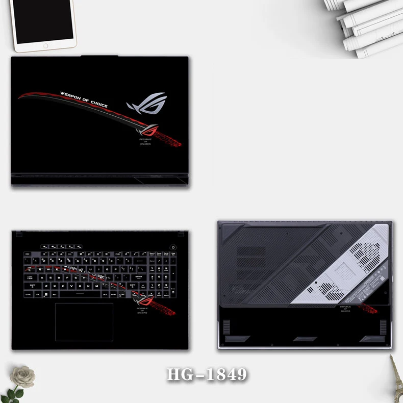 Fashion Laptop Painted Sticker - Pc Gaming Asus Rog ulasan dan harga