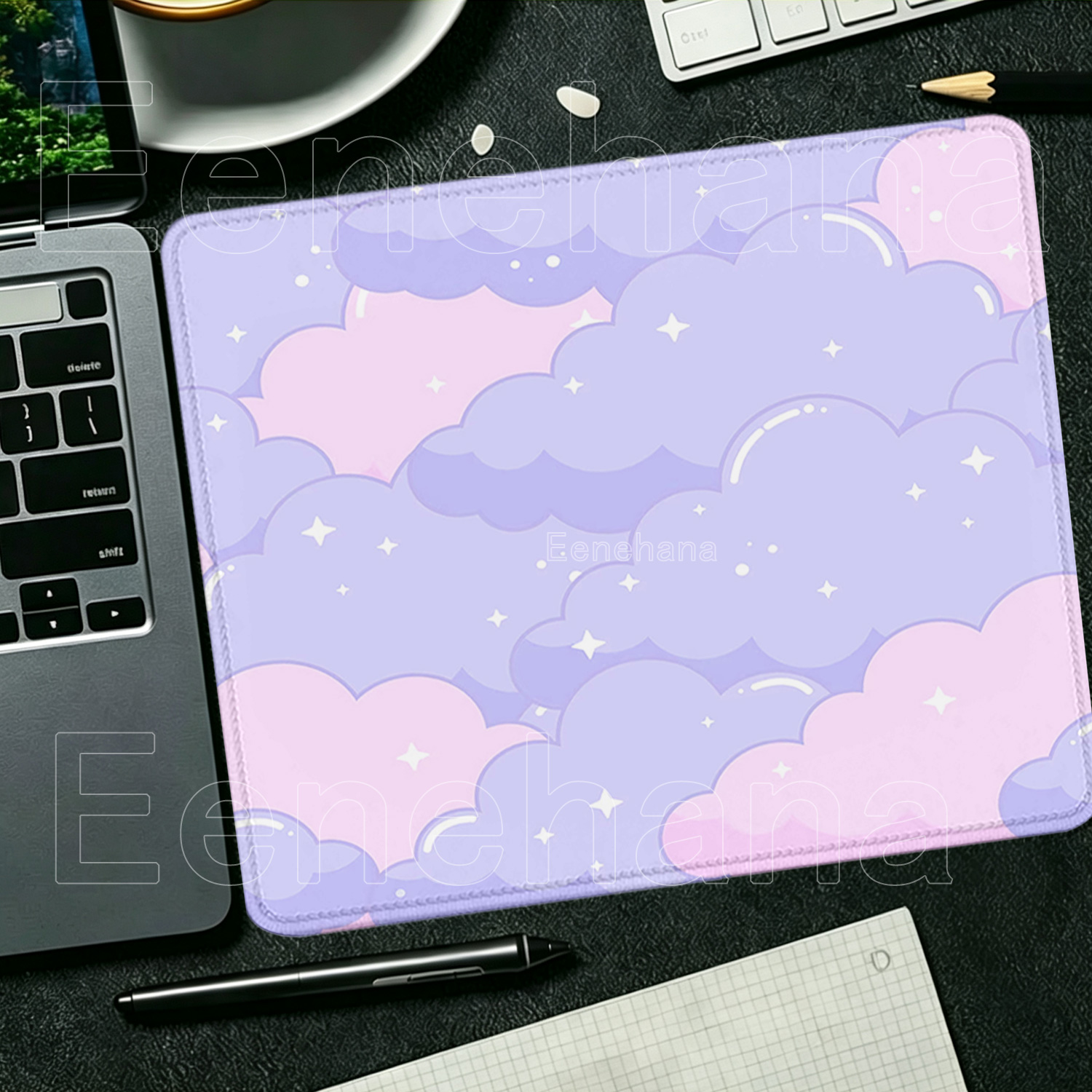 Cute Pink Clouds Small Size Mo - Pc Gaming Cloud Free ulasan dan harga
