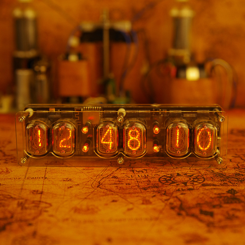 Nixie Tube Desk Clocks Six Dig - Pc Gaming Youtube ulasan dan harga