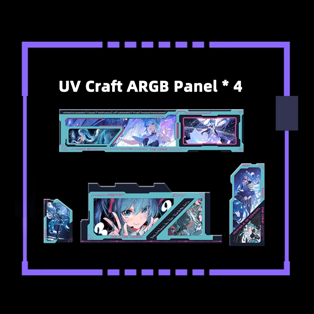 4PCS ROG Helios GX601S UV RGB  - Pc Gaming Komplett Set ulasan dan harga