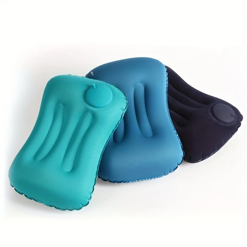 1 Portable Inflatable Travel N - Gaming Chair Lumbar Pillow ulasan dan harga