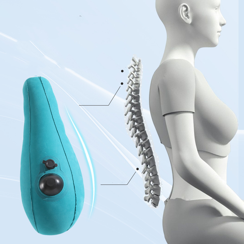 Ergonomic Inflatable Lumbar Su - Gaming Chair Lumbar Pillow ulasan dan harga