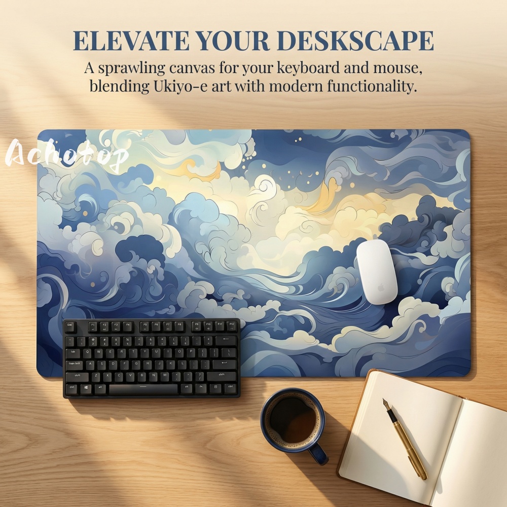 XXL Non-Slip Gaming Mouse Pad  - Pc Gaming Cloud Free ulasan dan harga