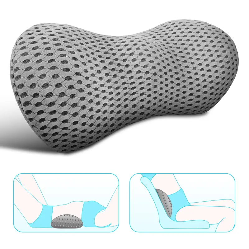 Ergonomic Memory Foam Lumbar P - Gaming Chair Lumbar Pillow ulasan dan harga