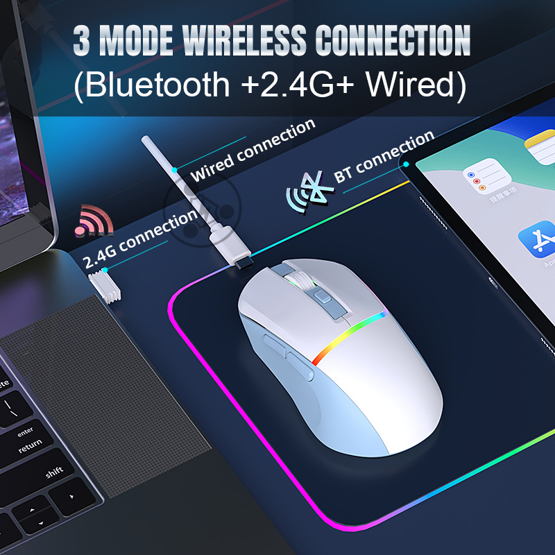 Lenovo Tri Mode Mouse 2.4G Blu - Pc Gaming Lenovo ulasan dan harga