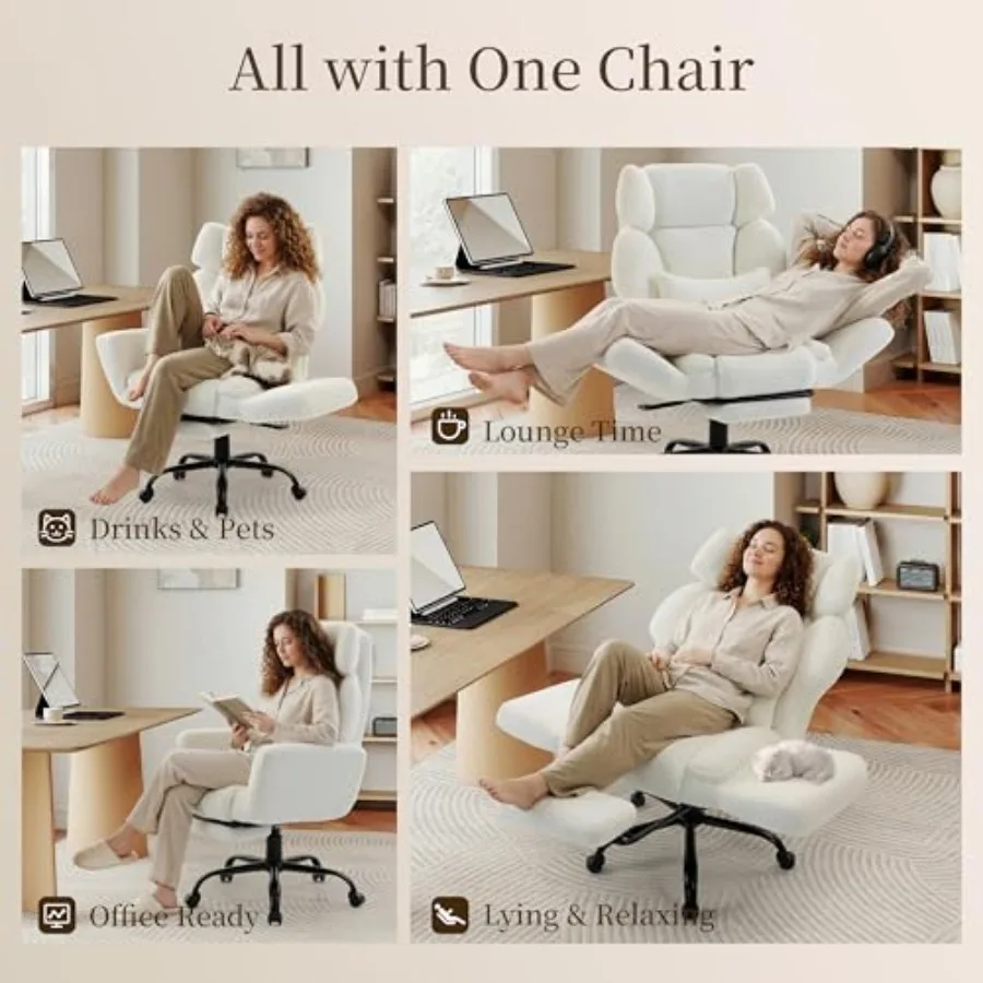 Office Chair with Flip Armrest - Gaming Chair Lumbar Pillow ulasan dan harga