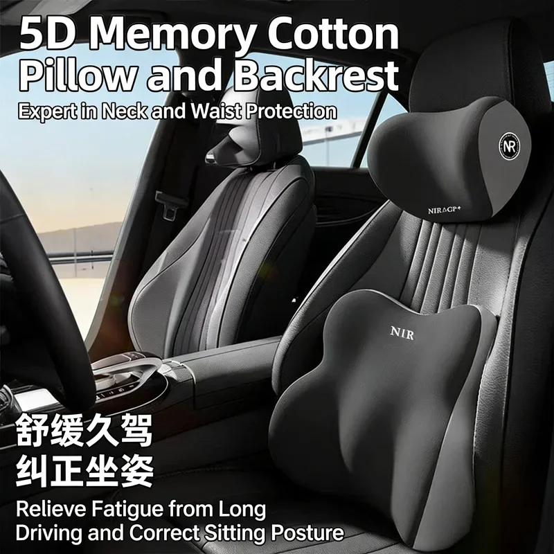 Memory Foam Car Universal Head - Gaming Chair Lumbar Pillow ulasan dan harga