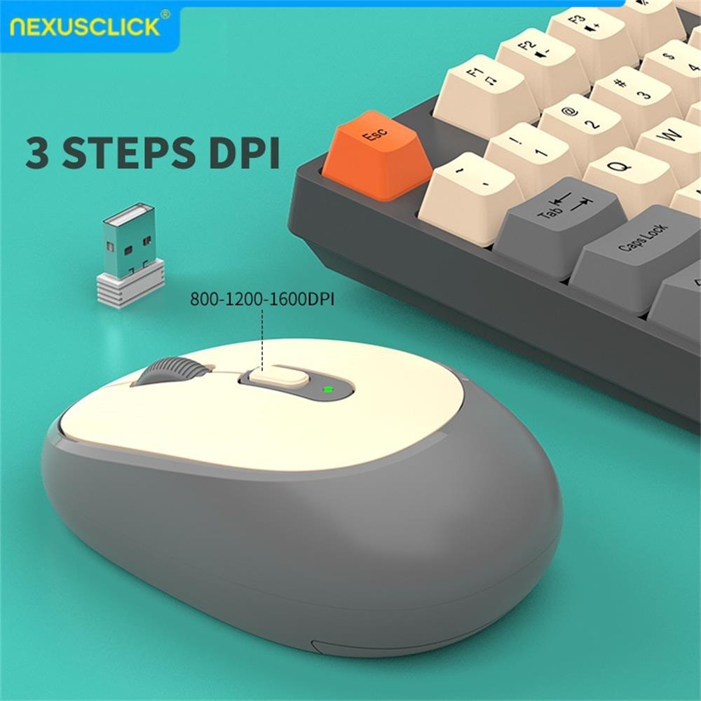 NexusClick 2.4G Wireless Offic - Pc Gaming Komplett Set ulasan dan harga