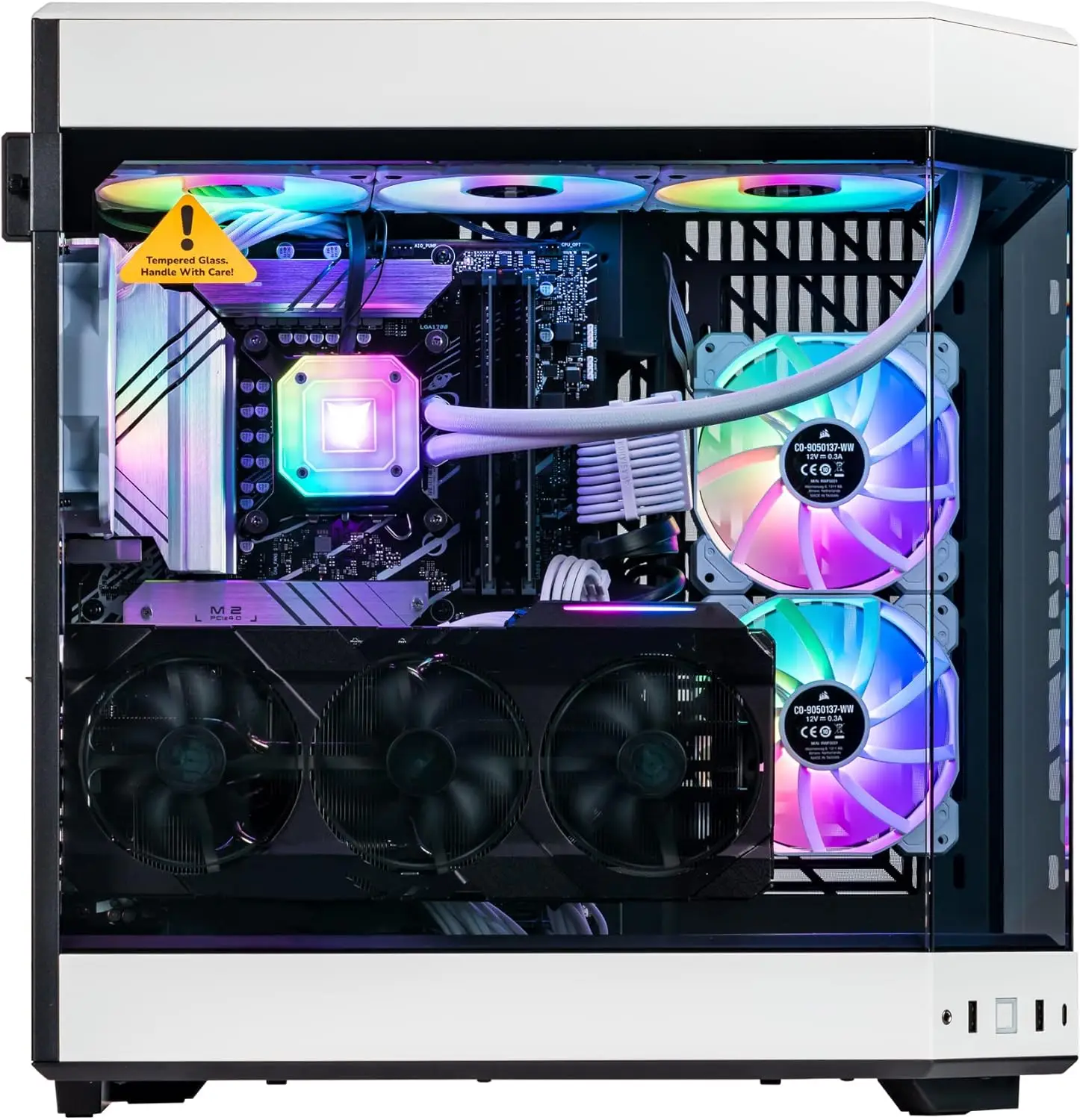 Velztorm White Praetix Custom  - Pc Gaming I9 Rtx 5090 ulasan dan harga
