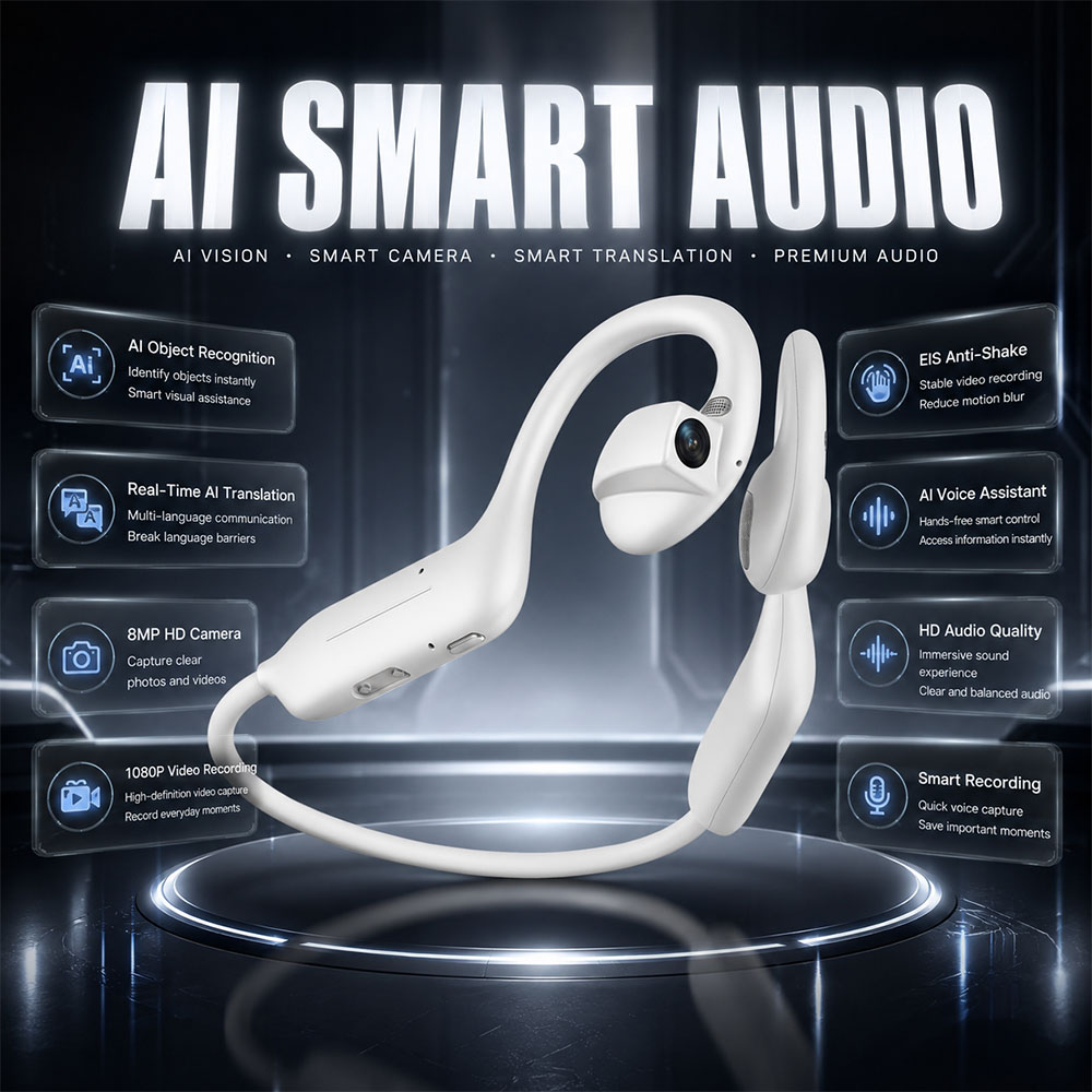 NEW 1080P UHD Bluetooth Earpho - Headset Stand ulasan dan harga
