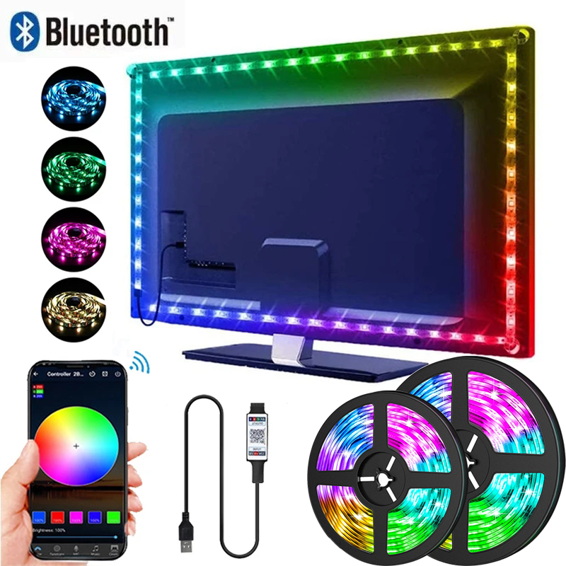 RGB 5050 LED Strip Lights App  - Pc Gaming On Tv ulasan dan harga