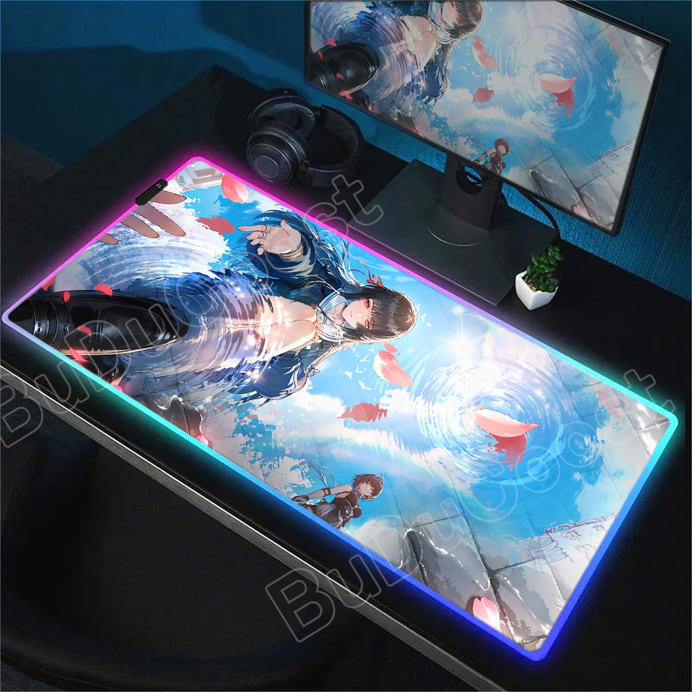 New RGB JK Girl Chisa Mouse Pa - Pc Gaming Kawaii ulasan dan harga