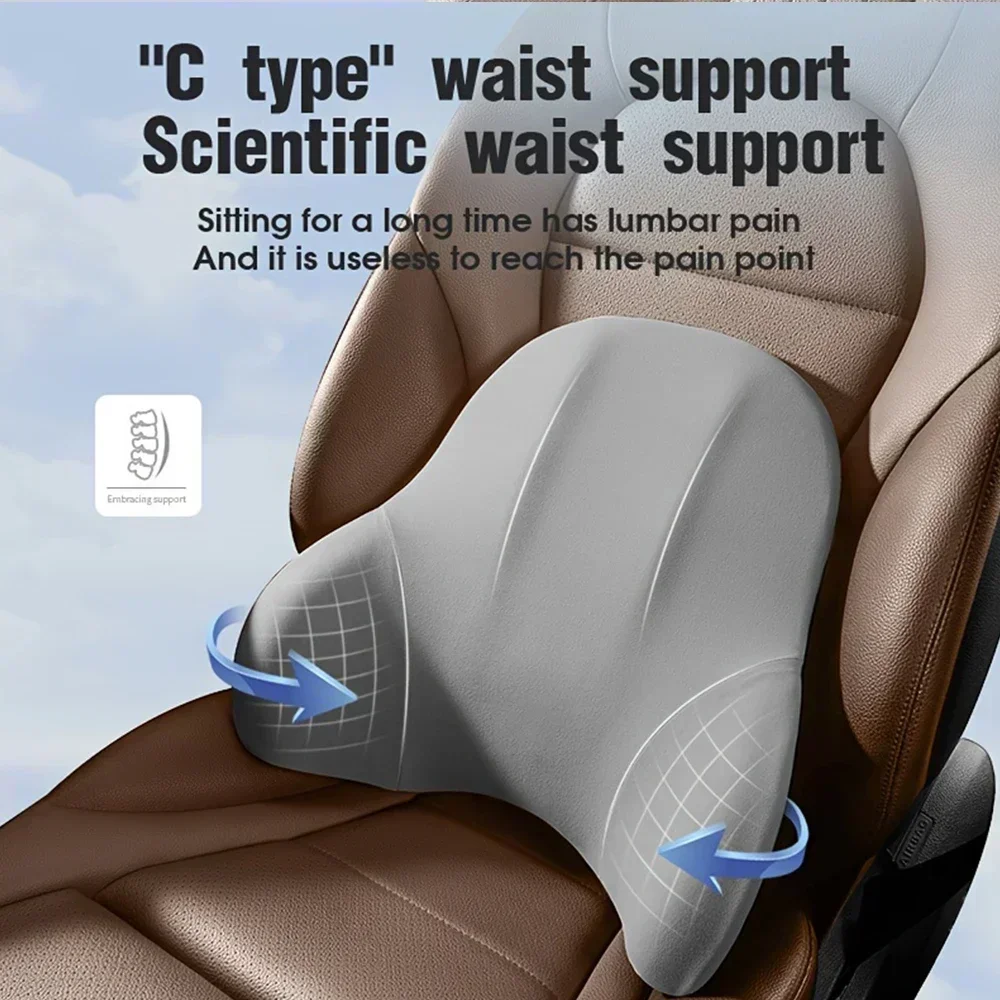 Car Seat Neck Pillow & Lumbar  - Gaming Chair Lumbar Pillow ulasan dan harga