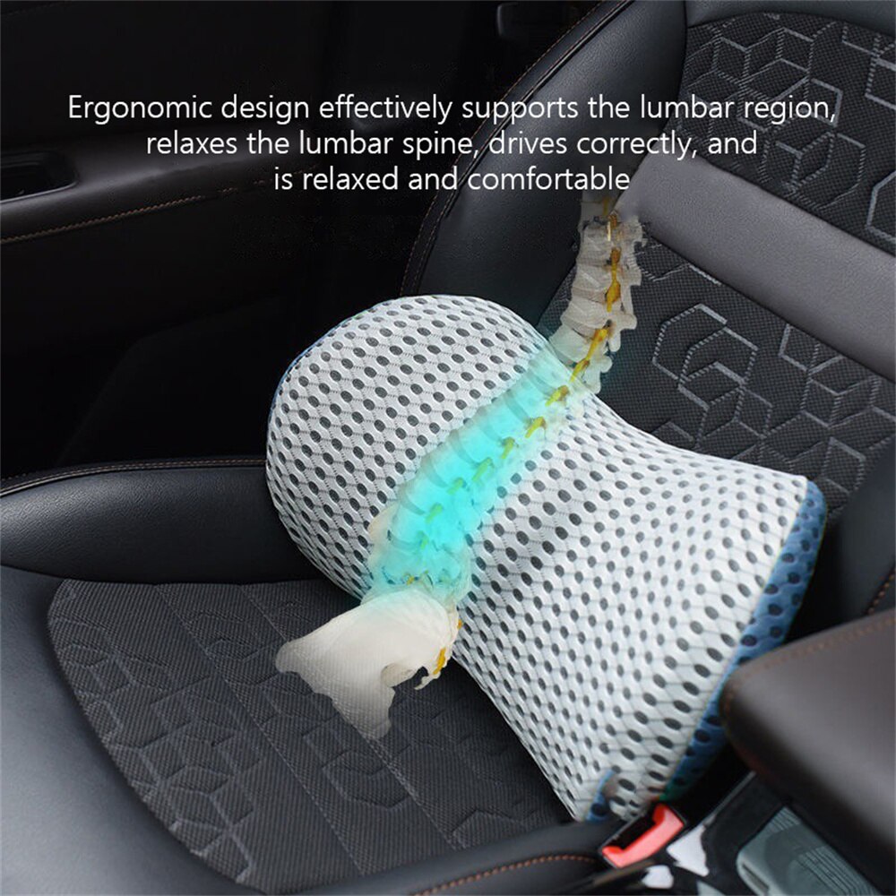 Breathable Memory Cushion Inte - Gaming Chair Lumbar Pillow ulasan dan harga